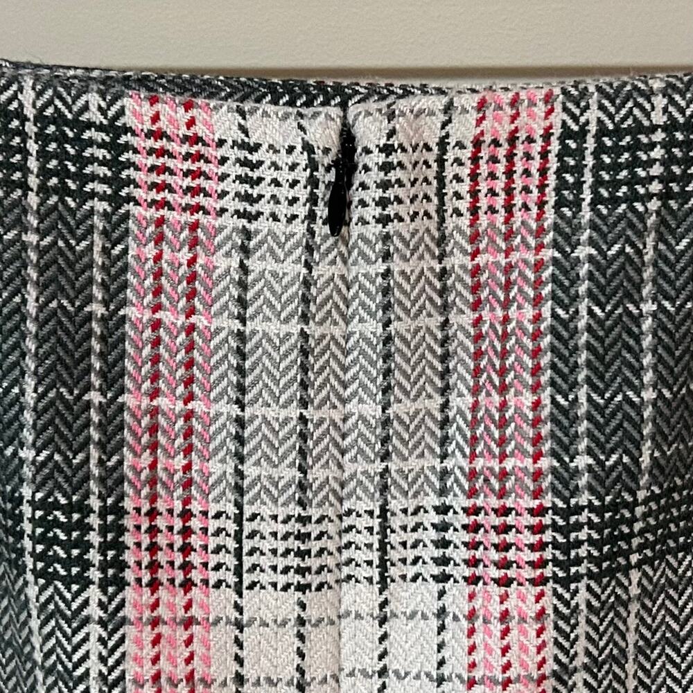 Talbots Woman Wool Blend Plaid Skirt Size 16W - Picture 4 of 5